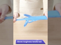 Găng tay dùng một lần màu xanh M L XL Nitrile 100 chiếc / hộp Găng tay vô trùng