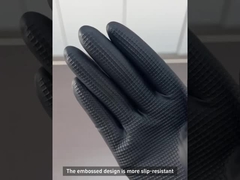 Găng tay cao su dùng một lần chống trượt Găng tay cao su chế biến thực phẩm