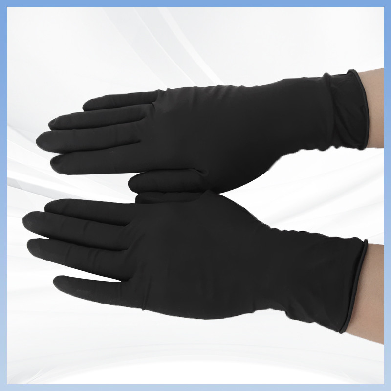 Găng tay Latex với logo tùy chỉnh Găng tay Latex dùng một lần để làm sạch và chuẩn bị thực phẩm