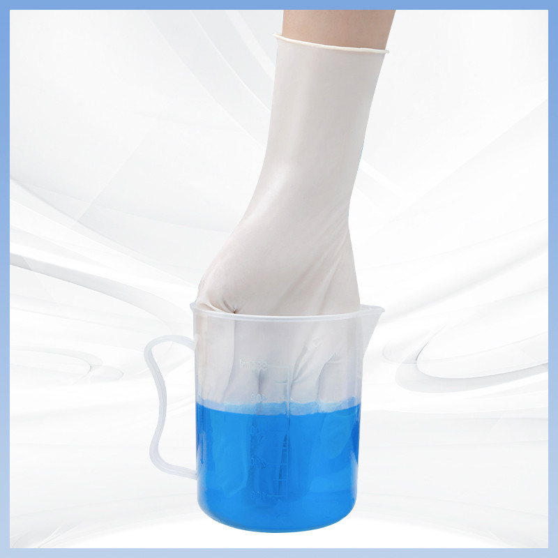 OEM Găng tay Latex trắng Sự thoải mái cả ngày: Găng tay Latex dùng một lần để sử dụng lâu dài mà không mệt mỏi